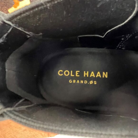 Cole Haan Womens Hara Jaguar Print Haircalf Chelsea Ankle Boots Low Heel size 7B - Picture 12 of 16